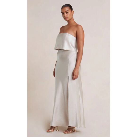 Bec And Bridge The Dreamer Strapless Top and Skirt Two Piece Set Size 4 White - Picture 4 of 11